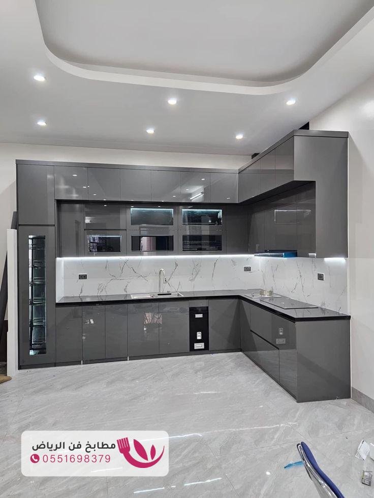 مطابخ حديثة في حي النرجس بالرياض – تصميم عصري، تفصيل احترافي