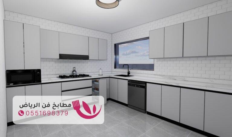 تفصيل مطابخ ألمنيوم حي الصحافة – تصميم ذكي يدوم طويلاً 0533825017