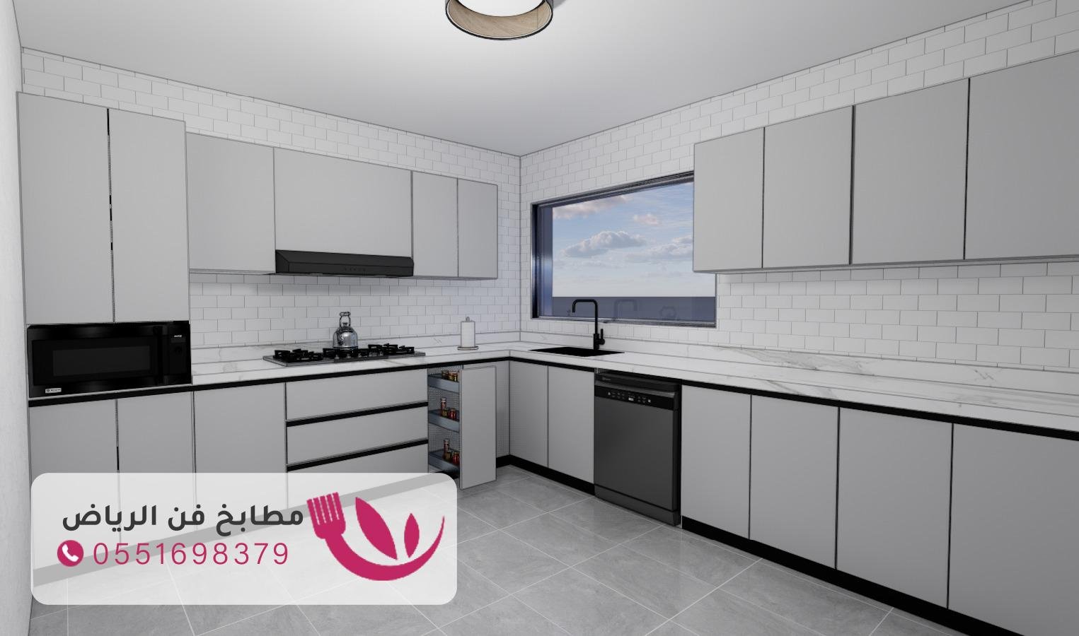 تفصيل مطابخ ألمنيوم حي الصحافة – تصميم ذكي يدوم طويلاً 0533825017