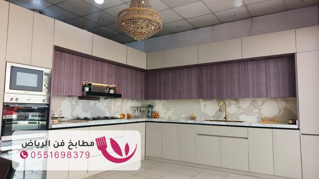 تفصيل مطابخ ألمنيوم عملية بخامات فاخرة في  حي الندى بالرياض