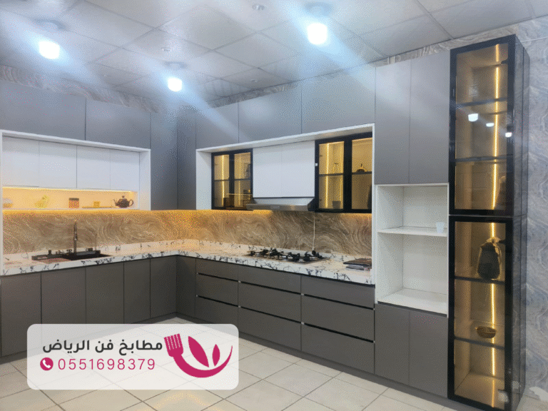 تفصيل مطابخ حي لبن بالرياض بتصاميم مبتكرة و عملية