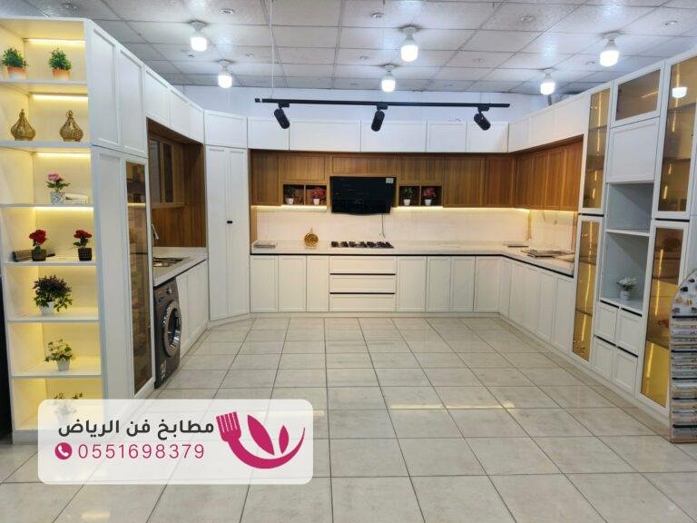 تفصيل مطابخ خشب في حي النرجس بالرياض بأفضل التصاميم والأسعار