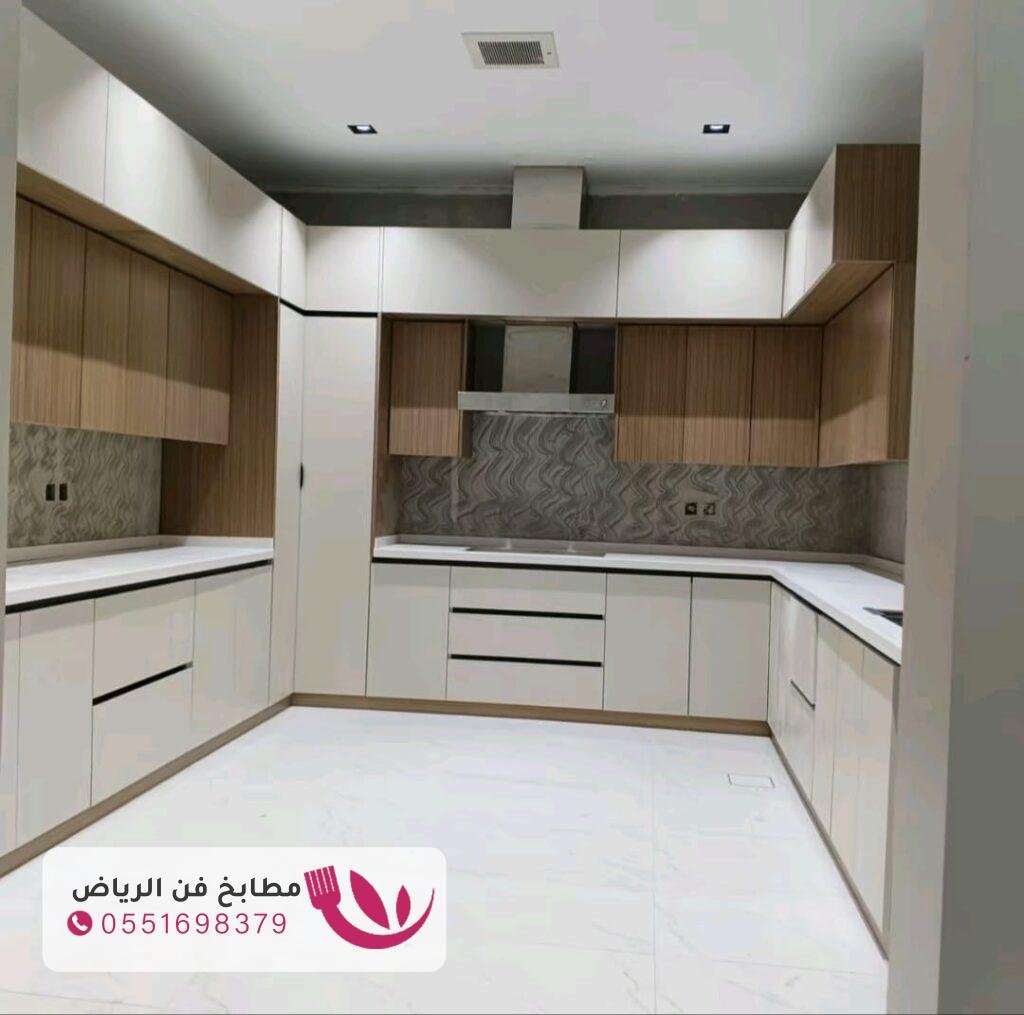 تفصيل مطابخ حي الشرق بالرياض بتصاميم حديثة وأسعار تنافسية 