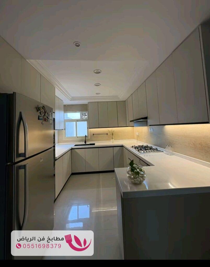 مطابخ ألمنيوم بمواصفات حديثة في حي الرمال بالرياض