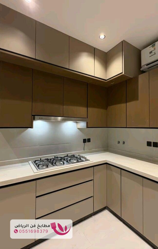 تفصيل مطابخ خشب راقية في حي الندوة 