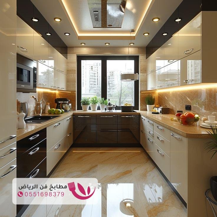 تفصيل مطابخ أكريليك في الرياض بجودة عالية ومضمونة