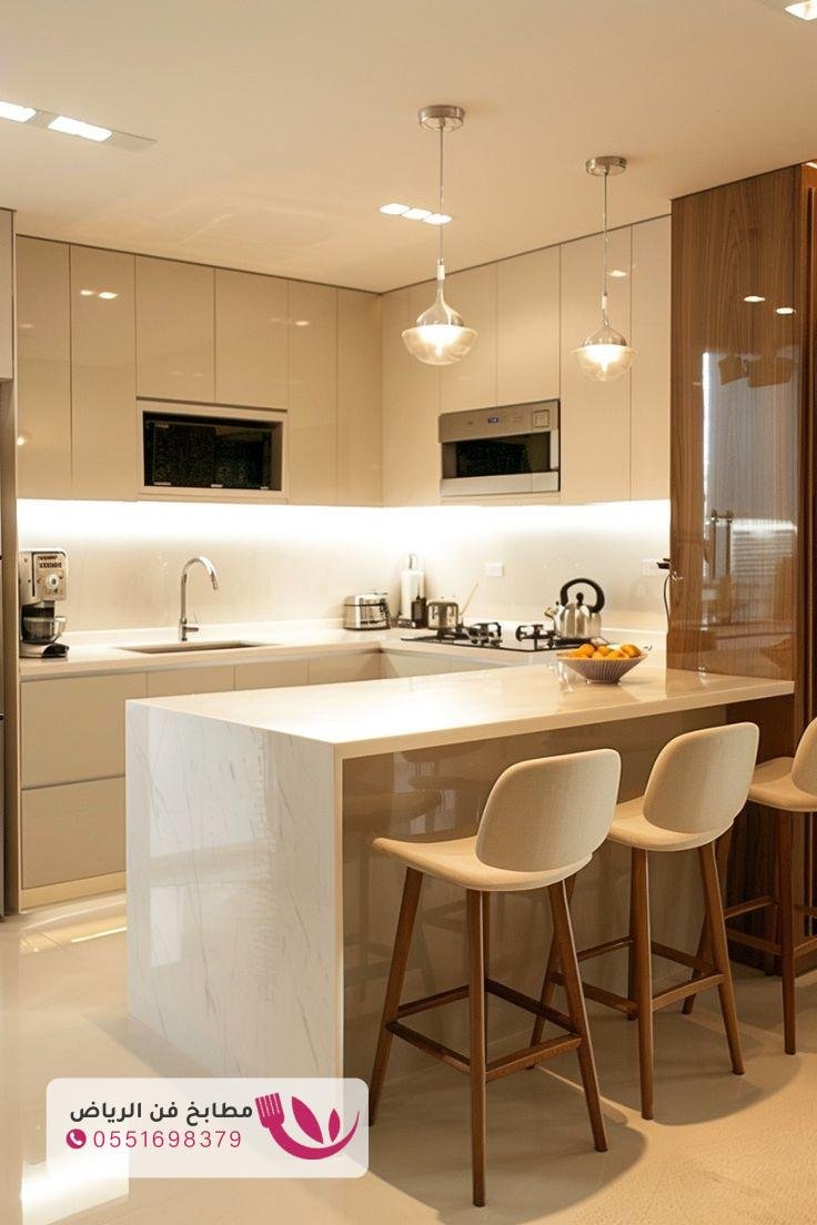 مطابخ فاخرة بأفضل التصاميم في الرياض